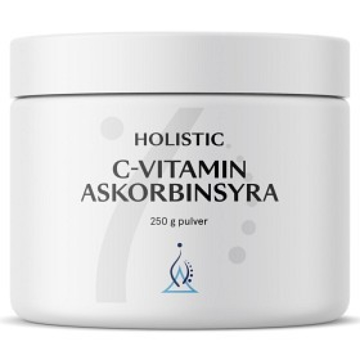 Holistic C-vitamiini Askorbiinihappo 250g ryhmässä Ravintolisät / Vitamiinit / C-vitamiini @ Rawfoodshop Scandinavia AB (6603)