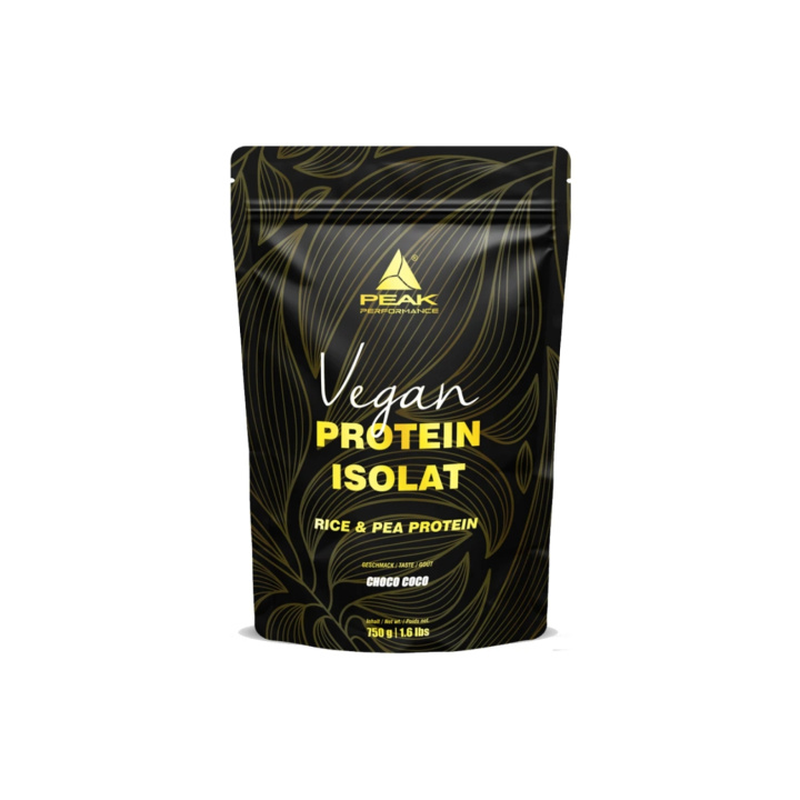 Riisi & Herneproteiini-isolaatti Suklaa Kookos 750g ryhmässä Raaka-aineet / Terveysruoka / Proteiinijauhe @ Rawfoodshop Scandinavia AB (72176)