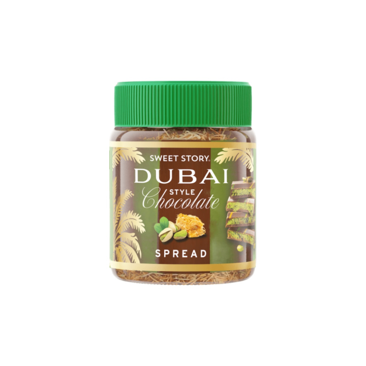 Suklaa- ja Pähkinälevite Dubai Style 150g ryhmässä Raaka-aineet / Ruokakomero / Voi & Kermaiset Levitteet @ Rawfoodshop Scandinavia AB (800014862)