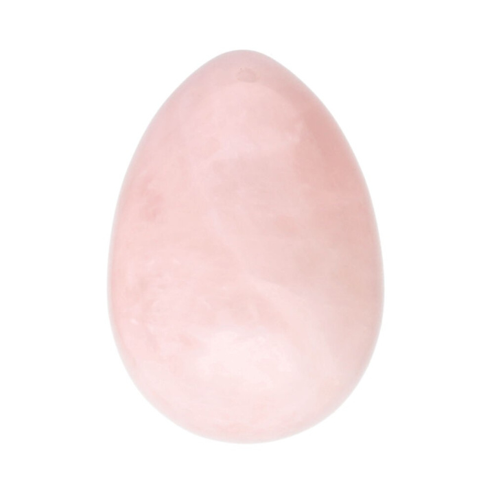 Yoni-muna ruusukvartsi, reikä 1 kpl ryhmässä Iho & Vartalo / Vartalo / Intiimi @ Rawfoodshop Scandinavia AB (9531)