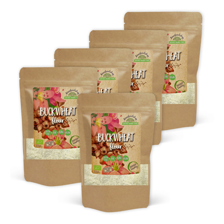 Luomutattarijauho 500g x 5 pakettia ryhmässä Raaka-aineet / Leipominen / Jauhot @ Rawfoodshop Scandinavia AB (AB001-SET5)