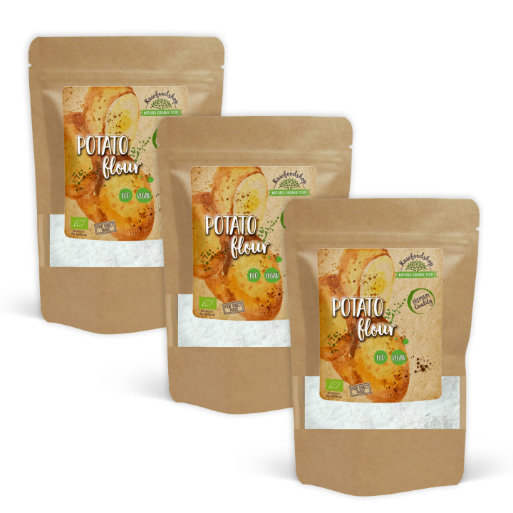 Perunajauho LUOMU 1kg x 3 pakettia ryhmässä Raaka-aineet / Leipominen / Jauhot @ Rawfoodshop Scandinavia AB (AB0161-SET3)