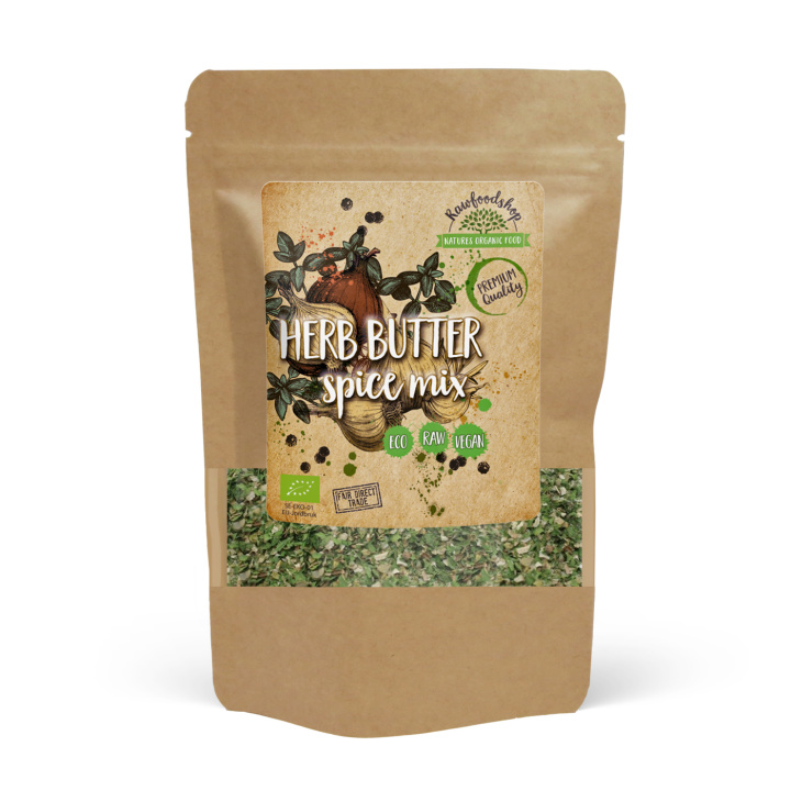 Maustevoi-mausteseos LUOMU 50g ryhmässä Raaka-aineet / Ruokakomero / Mausteet & Suola @ Rawfoodshop Scandinavia AB (AB056)