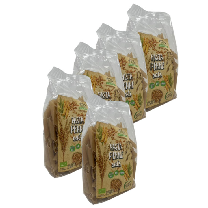 Pasta Kaura Penne LUOMU 1kg x 5 pakettia ryhmässä Raaka-aineet / Ruokakomero / Pasta & Nuudelit @ Rawfoodshop Scandinavia AB (AVBPEN1KG6PZ-SET5)
