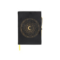 Päiväkirja Astrologia Kuulakärkikynällä Musta Obsidiaani