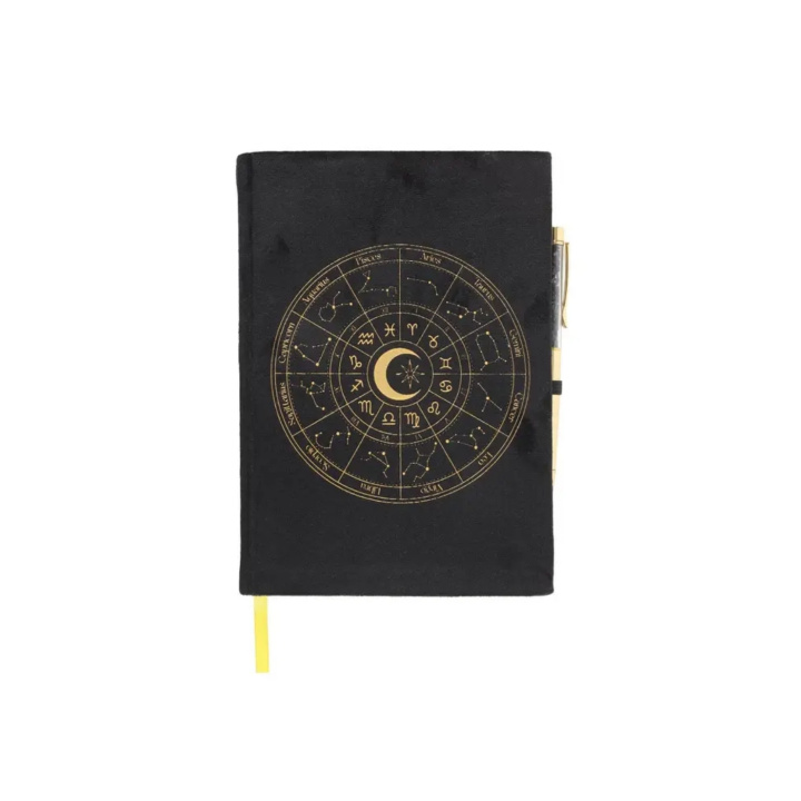 Päiväkirja Astrologia Kuulakärkikynällä Musta Obsidiaani ryhmässä Koti & Sielu / Harmoninen elämäntapa / Kirjat @ Rawfoodshop Scandinavia AB (AW-81124)