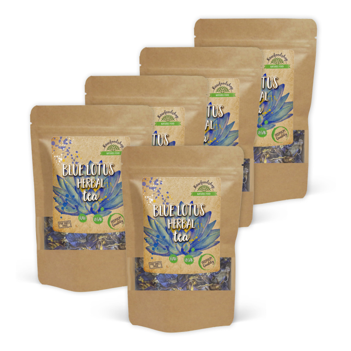 Sininen Lootus Yrttitee 30g x 5 pakettia ryhmässä Raaka-aineet / Juomat / Teet @ Rawfoodshop Scandinavia AB (AYAM08-SET5)