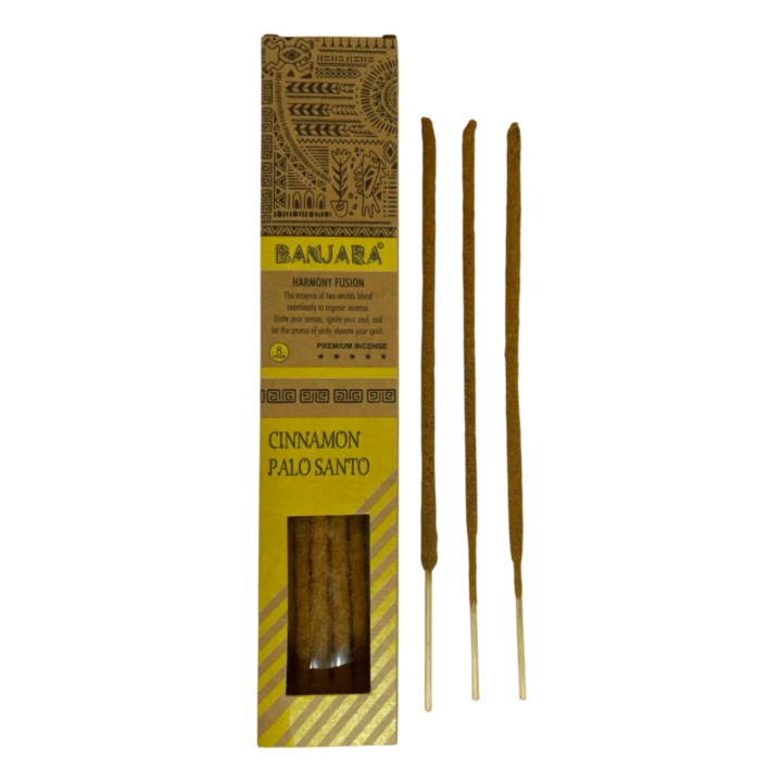 Suitsuke Palo Santo Kaneli 8 kpl ryhmässä Koti & Sielu / Tunnelma & tuoksu / Suitsuke @ Rawfoodshop Scandinavia AB (BANJPALO-05)