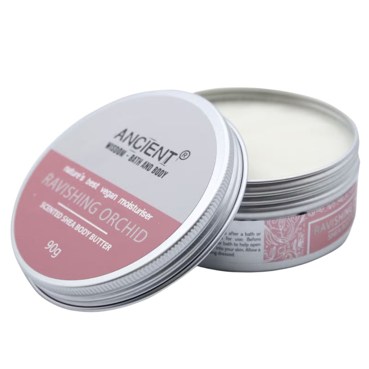 Body Butter Ravishing Orchid 90g ryhmässä Iho & Vartalo / Vartalo / Vartalovoide & öljy @ Rawfoodshop Scandinavia AB (BBFO-03)