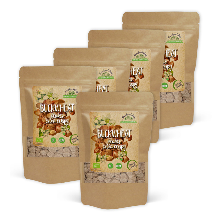 Tattarileseet Rapeat LUOMU 200g x 5 pakettia ryhmässä Raaka-aineet / Leipominen / Viljat & Hiutaleet @ Rawfoodshop Scandinavia AB (BFK20-SET5)