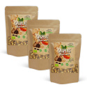 Cashewpähkinät Musta Valkosipuli LUOMU 200g x 3 pakettia