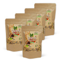 Cashewpähkinät Musta Valkosipuli LUOMU 200g x 5 pakettia
