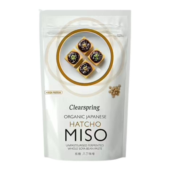 Miso Hatcho LUOMU 300g ryhmässä Raaka-aineet / Ruokakomero / Liemi & Miso @ Rawfoodshop Scandinavia AB (CG984320)