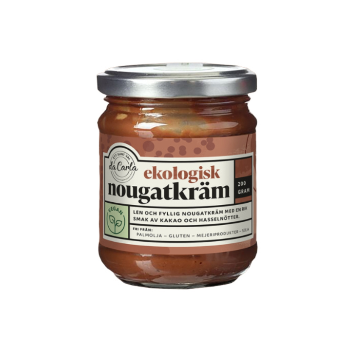 Nougattahna LUOMU 200g ryhmässä Raaka-aineet / Ruokakomero / Voi & Kermaiset Levitteet @ Rawfoodshop Scandinavia AB (CH200)