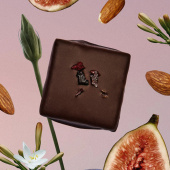 Suklaa Suolatut Viikunat & Manteli LUOMU 20g Suklaa Suolatut Viikunat & Manteli LUOMU 20g