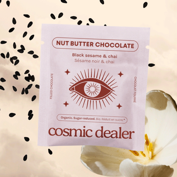 Choklad Tahini & Chai LUOMU 20g ryhmässä Raaka-aineet / Karkkia & Suklaata / Suklaapatukat @ Rawfoodshop Scandinavia AB (CHAKRATAHINI)