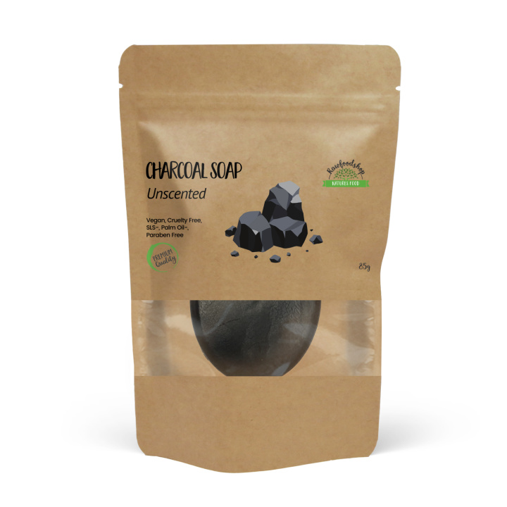 Saippua Aktiivihiili 85g ryhmässä @ Rawfoodshop Scandinavia AB (CHSBUL-06)