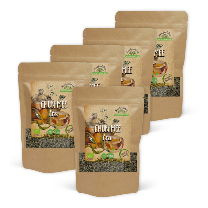Chun Mee Tee LUOMU 100g x 5 pakettia ryhmässä Raaka-aineet / Juomat / Teet @ Rawfoodshop Scandinavia AB (CMT10-SET5)