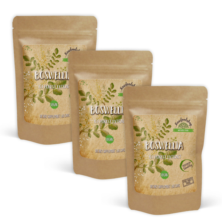 Boswellia Extract 500mg 60 kapselia x 3 pakettia ryhmässä Ravintolisät / Yrtit ja Kasvit / Yrtit @ Rawfoodshop Scandinavia AB (CUBOSW60CAP-SET3)