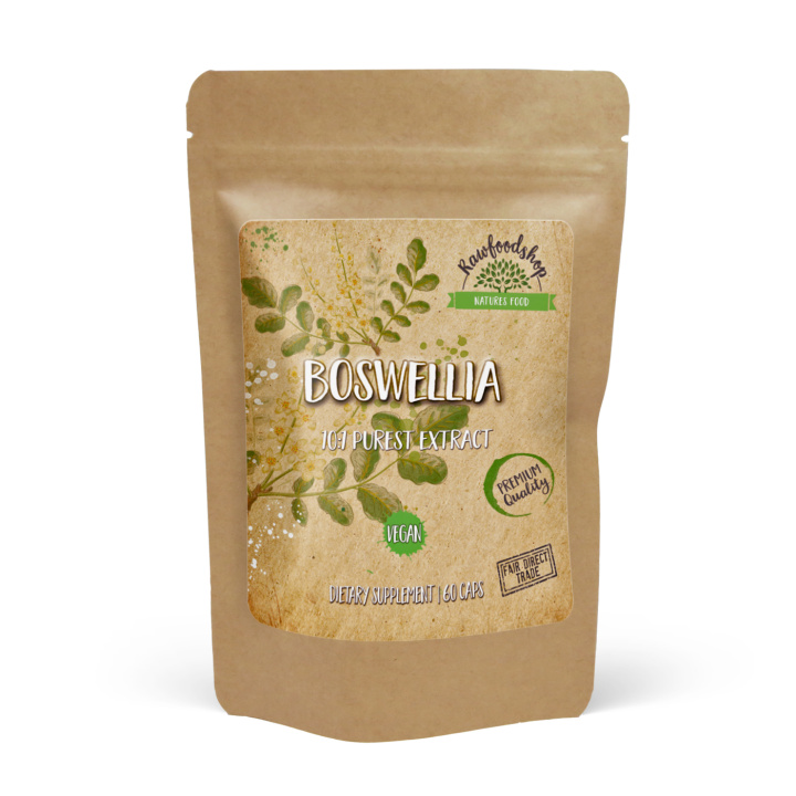 Boswellia Extract 500mg 60 kapselia ryhmässä Ravintolisät / Yrtit ja Kasvit / Yrtit @ Rawfoodshop Scandinavia AB (CUBOSW60CAP)