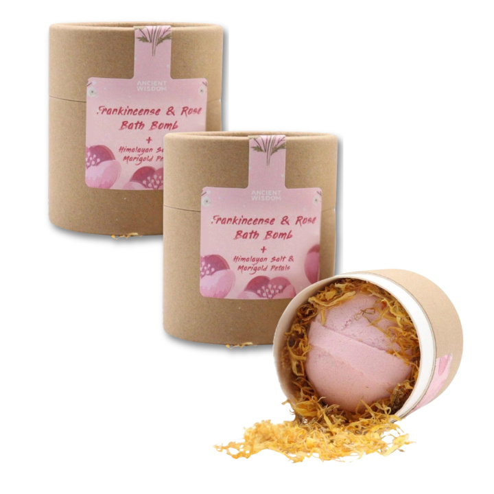 Badipommi Suitsuke & Ruusu 170g x 3 kpl ryhmässä Iho & Vartalo / Kylpy & Spa / Kylpypommit & Kylpyvaahto @ Rawfoodshop Scandinavia AB (EBBSUL02-SET3)