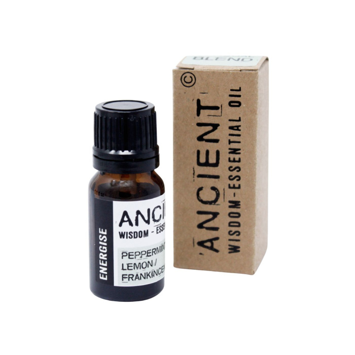 Energising Essential Oil Blend 10ml ryhmässä Iho & Vartalo / Luonnollinen DIY / Eteeriset öljyt @ Rawfoodshop Scandinavia AB (EBIUL-01)