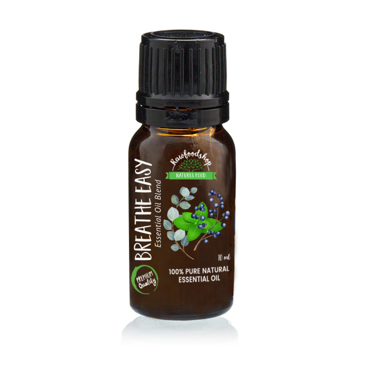 Breathe Easy Essential Oil Blend 10ml ryhmässä Iho & Vartalo / Luonnollinen DIY / Eteeriset öljyt @ Rawfoodshop Scandinavia AB (EBIUL-02)