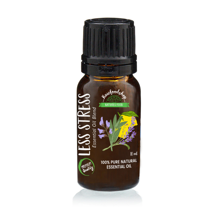 Less Stress Essential Oil Blend 10ml ryhmässä Iho & Vartalo / Luonnollinen DIY / Eteeriset öljyt @ Rawfoodshop Scandinavia AB (EBIUL-07)