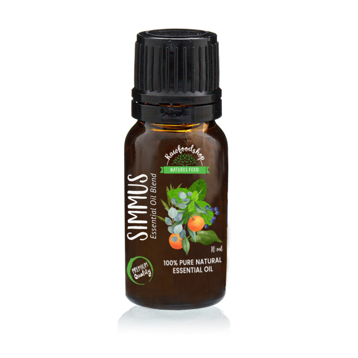 Simmus Essential Oil Blend 10ml ryhmässä Iho & Vartalo / Luonnollinen DIY / Eteeriset öljyt @ Rawfoodshop Scandinavia AB (EBIUL-09)