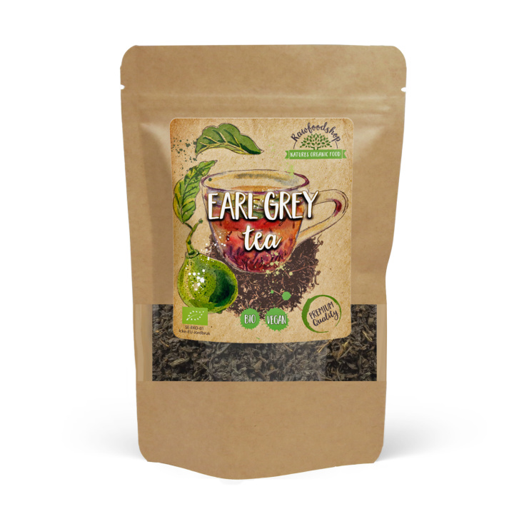 Earl Grey Tee LUOMU 100g ryhmässä Raaka-aineet / Juomat / Teet @ Rawfoodshop Scandinavia AB (EGT10)