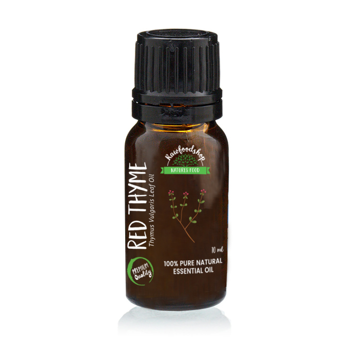 Punainen Timjami Eteerinen Öljy 10ml ryhmässä Iho & Vartalo / Luonnollinen DIY / Eteeriset öljyt @ Rawfoodshop Scandinavia AB (EOUL-92)