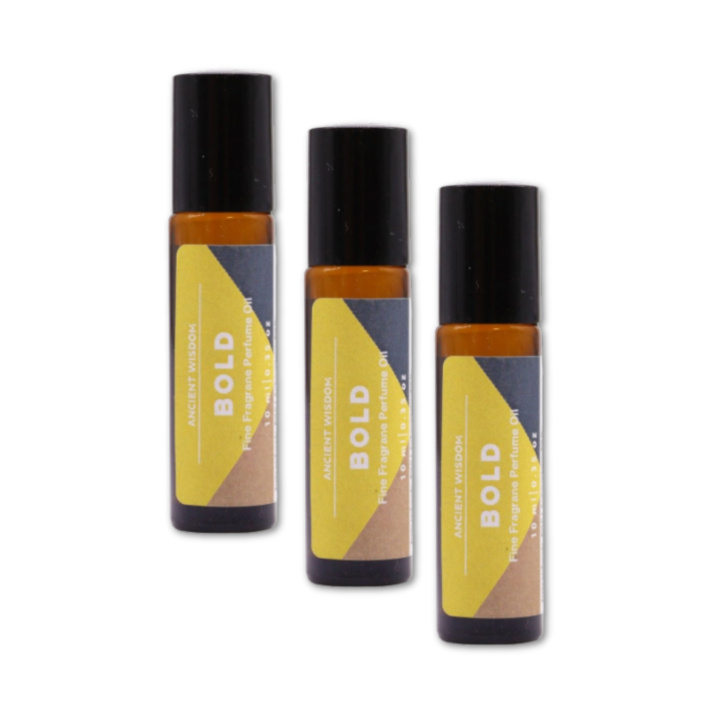 Bold Parfyymiöljy 10ml x 3 kpl ryhmässä Iho & Vartalo / Vartalo / Parfyymi @ Rawfoodshop Scandinavia AB (FFPOUL16-SET3)