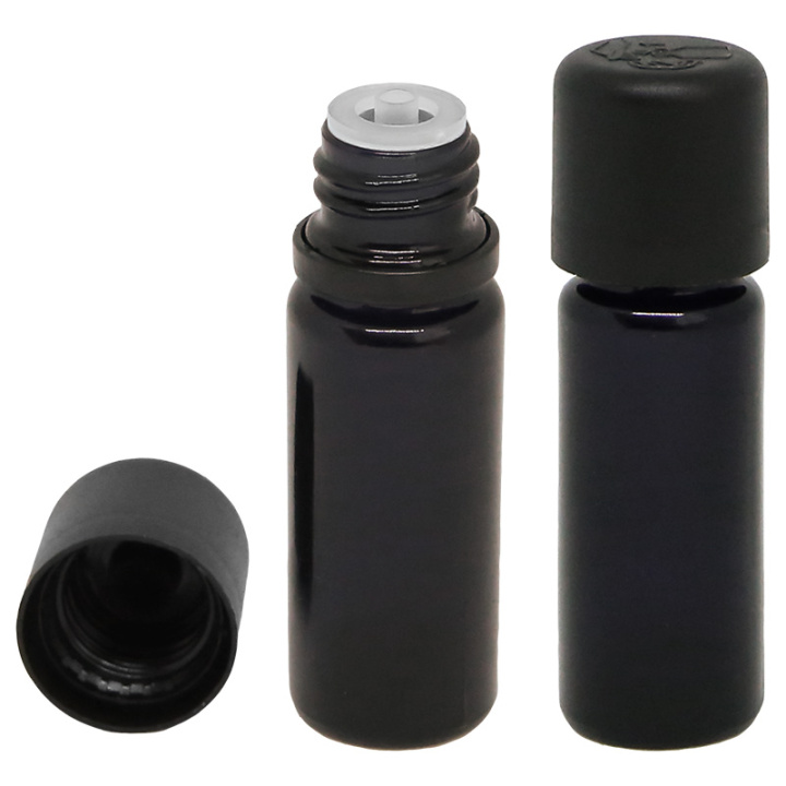 Lasi­pullo Tumma 10ml ryhmässä Iho & Vartalo / Luonnollinen DIY / Lisätarvikkeet @ Rawfoodshop Scandinavia AB (FL-10-70-1)