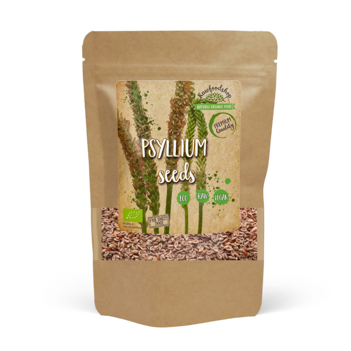Psyllium Siemenet LUOMU 300g ryhmässä Raaka-aineet / Terveysruoka / Siemenet @ Rawfoodshop Scandinavia AB (FRO11)