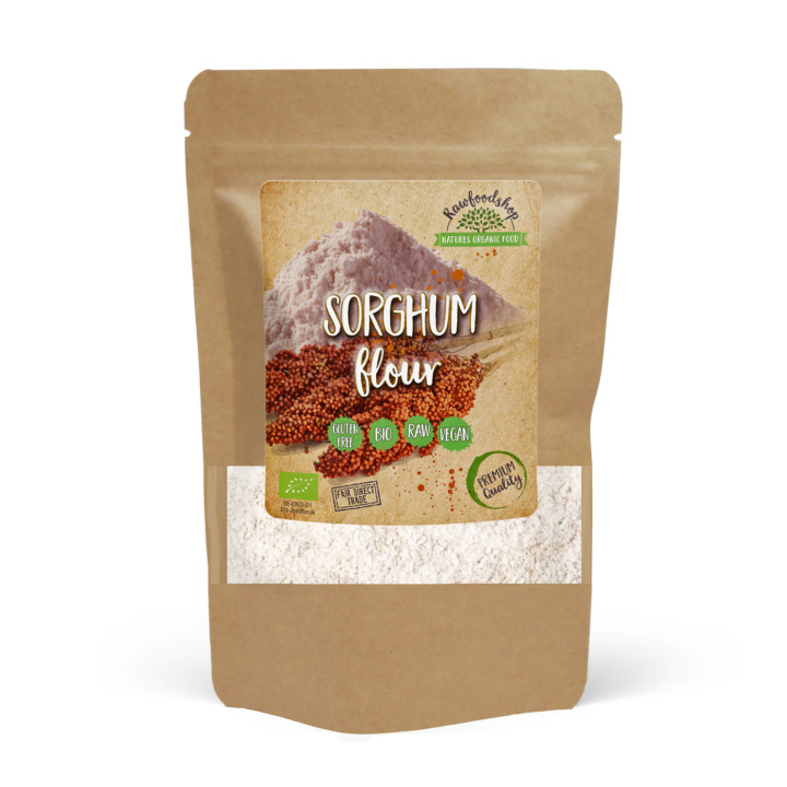 Durrajauho LUOMU 500g ryhmässä Raaka-aineet / Leipominen / Jauhot @ Rawfoodshop Scandinavia AB (GLUTMJOL002)