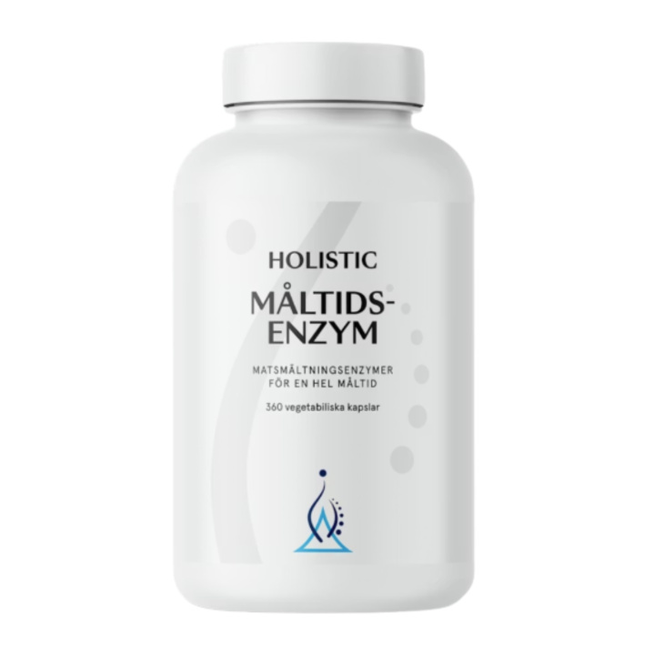 Holistic Ruoansulatusentsyymit 360 kapselia ryhmässä Ravintolisät / Käyttöalue / Vatsa & Suolisto @ Rawfoodshop Scandinavia AB (H10210)
