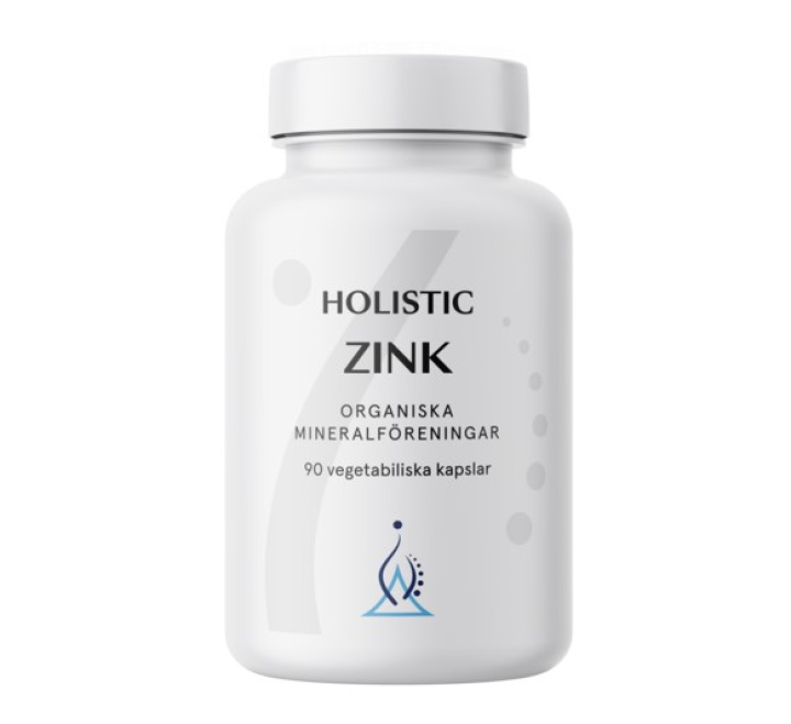 Holistic Sinkki 90 kapselia ryhmässä Ravintolisät / Mineraalit / Sinkki @ Rawfoodshop Scandinavia AB (H40790)