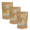 Kuorrutetut Suklaarakeet LUOMU 100g x 3 pakettia