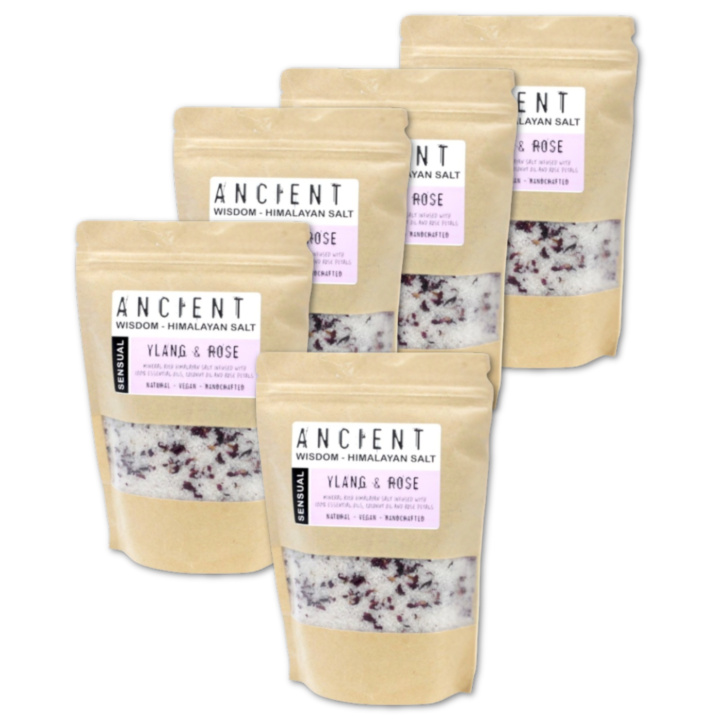 Kylpysuola Himalaja Sensual 500g x 5 pakettia ryhmässä Iho & Vartalo / Kylpy & Spa / Kylpysuola @ Rawfoodshop Scandinavia AB (HBATHSUL03-SET5)