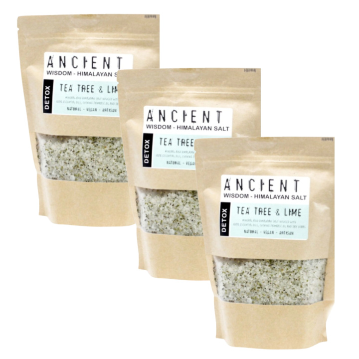 Kylpysuola Himalaja Detox 500g x 3 pakettia ryhmässä Iho & Vartalo / Kylpy & Spa / Kylpysuola @ Rawfoodshop Scandinavia AB (HBATHSUL04-SET3)