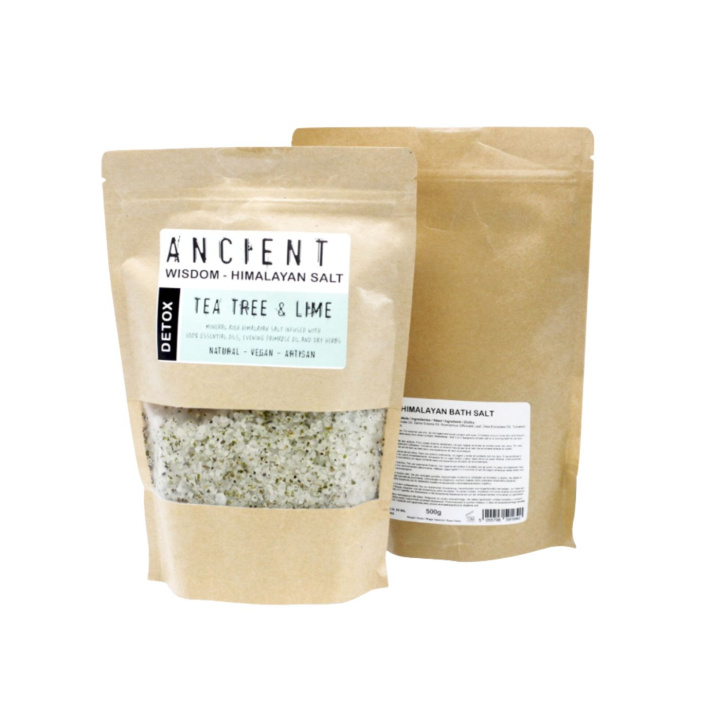 Kylpysuola Himalaja Detox 500g ryhmässä OUTLET 20-80% / Iho & Vartalo 20-50% / Kampanj- Iho & Vartalo @ Rawfoodshop Scandinavia AB (HBATHSUL04)