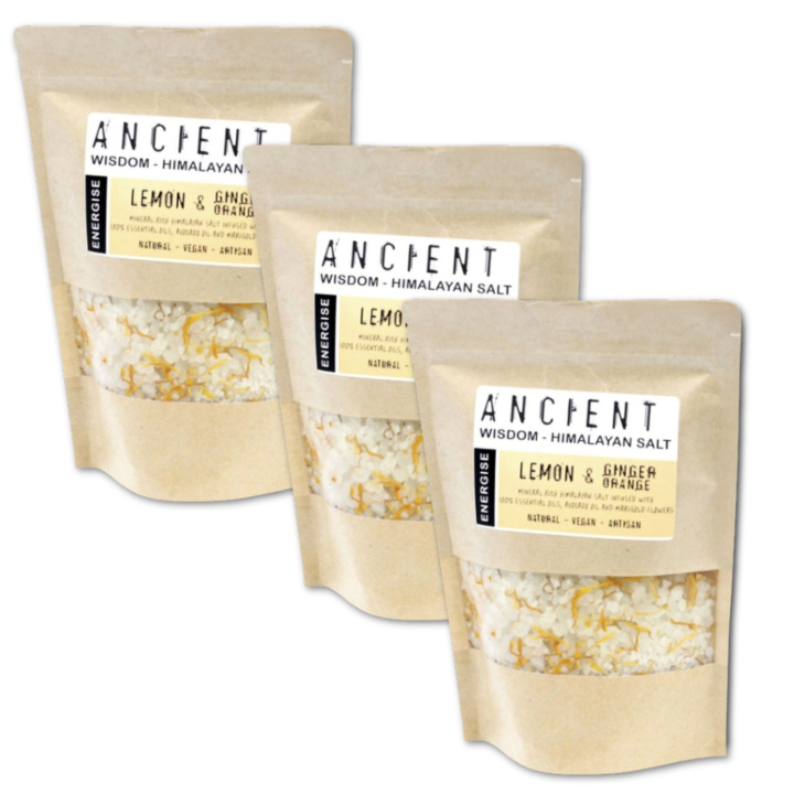 Kylpysuola Himalaja Energise 500g x 3 pakettia ryhmässä Iho & Vartalo / Kylpy & Spa / Kylpysuola @ Rawfoodshop Scandinavia AB (HBATHSUL06-SET3)