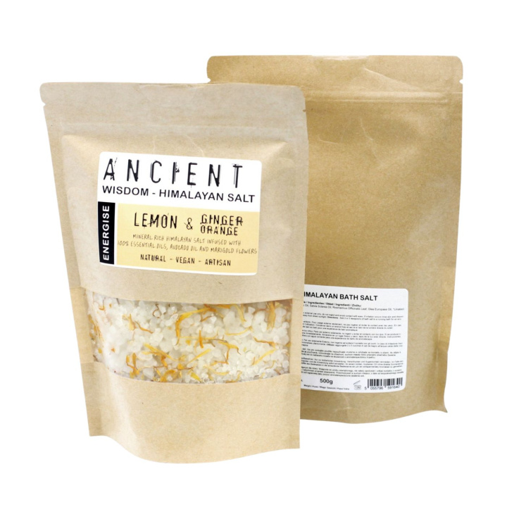 Kylpysuola Himalaja Energise 500g ryhmässä OUTLET 20-80% / Iho & Vartalo 20-50% / Kampanj- Iho & Vartalo @ Rawfoodshop Scandinavia AB (HBATHSUL06)