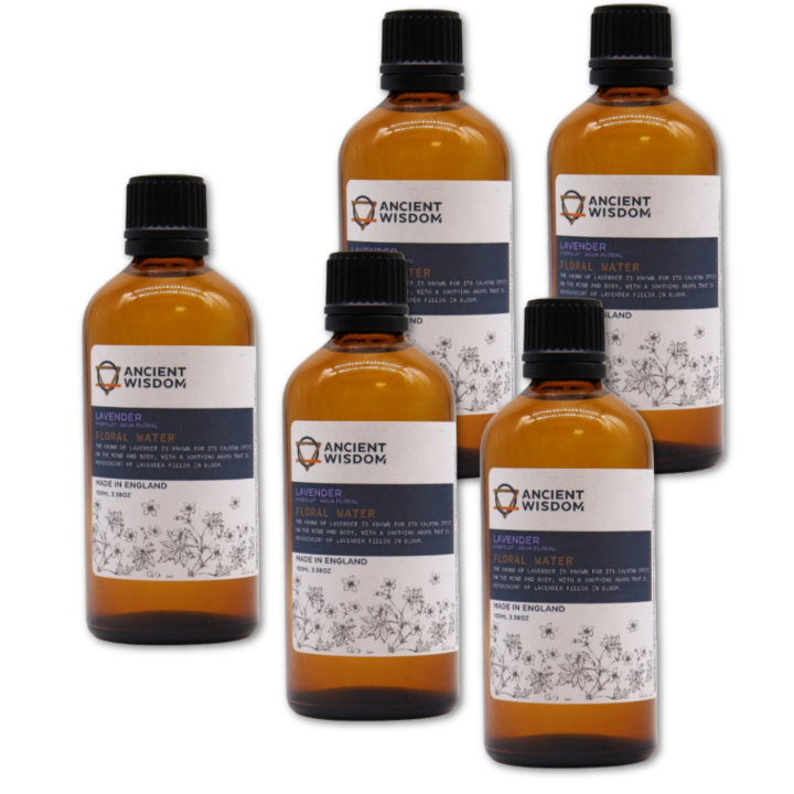 Laventelivesi 100ml x 5 kpl ryhmässä Iho & Vartalo / Kasvot / Kasvovesi @ Rawfoodshop Scandinavia AB (HDLUL-02-SET5)