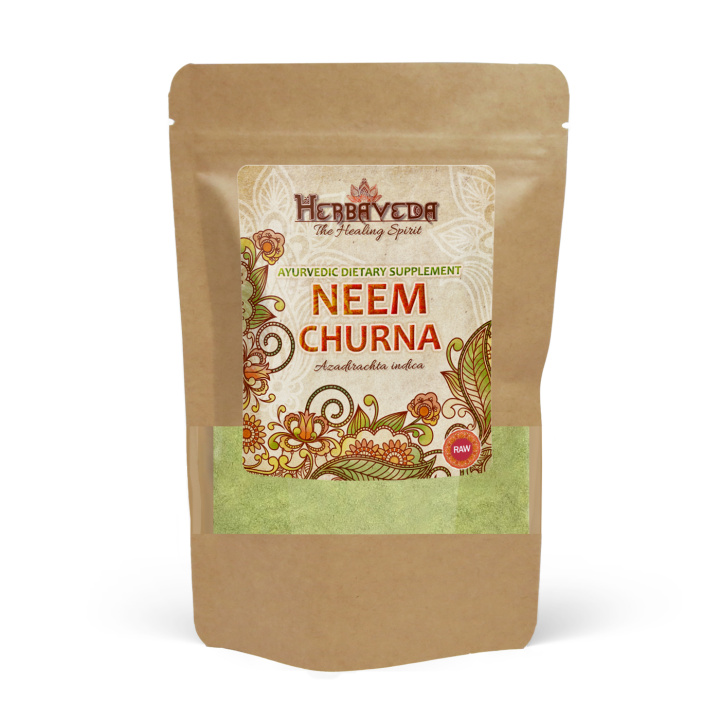 Neem Churna 250g ryhmässä Ravintolisät / Yrtit ja Kasvit / Yrtit @ Rawfoodshop Scandinavia AB (HERBA17-250)