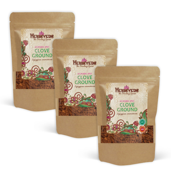 Neilikka Jauhettu LUOMU 50g x 3 pakettia ryhmässä Raaka-aineet / Ruokakomero / Mausteet & Suola @ Rawfoodshop Scandinavia AB (HERBA97-SET3)