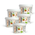 Hasselpähkinävoi Paahdettu LUOMU 500g x 5 pakettia