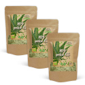 Hampuproteiini 65% LUOMU 500g x 3 pakettia