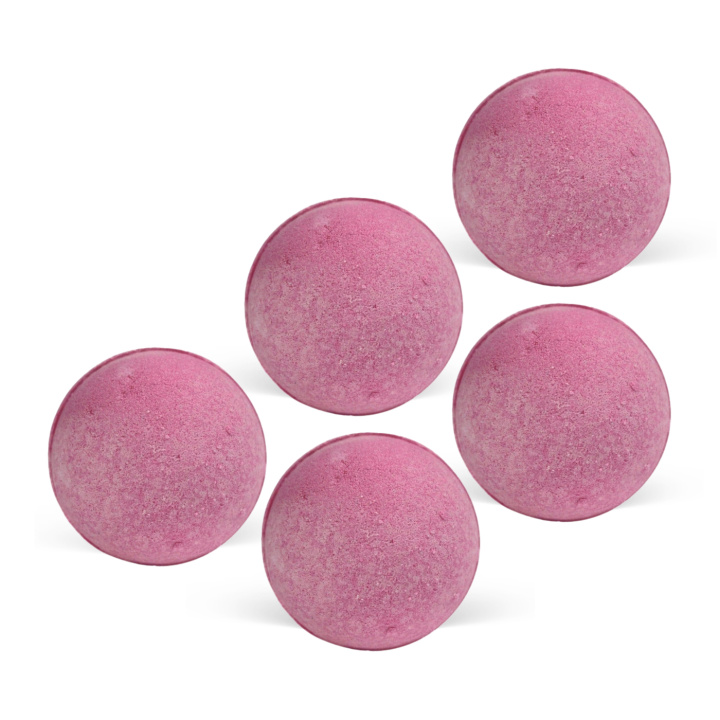 Badipommi Very Berry 180g x 5 kpl ryhmässä Iho & Vartalo / Kylpy & Spa / Kylpypommit & Kylpyvaahto @ Rawfoodshop Scandinavia AB (JBB08-SET5)