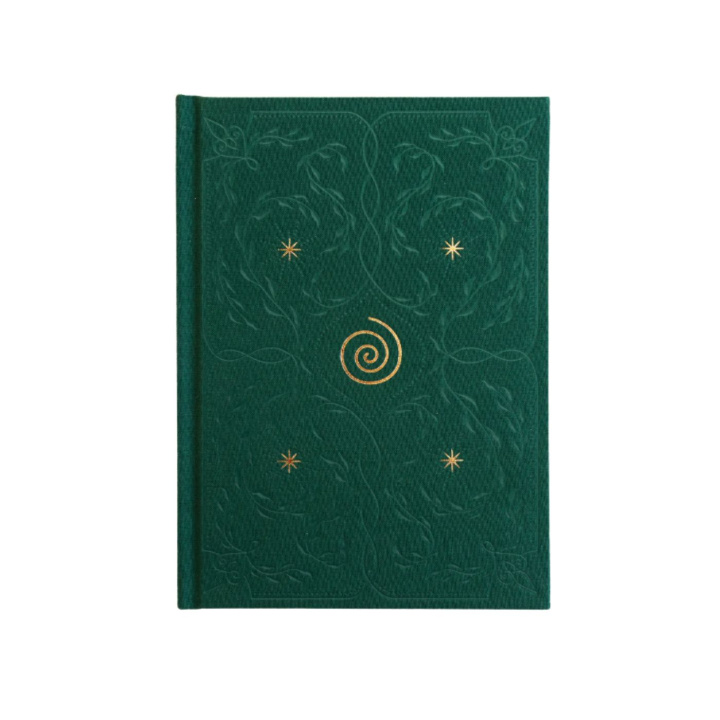 Vihreä Abundance-päiväkirja ryhmässä Koti & Sielu / Harmoninen elämäntapa / Kirjat & journalit @ Rawfoodshop Scandinavia AB (JOURGRAT-G)